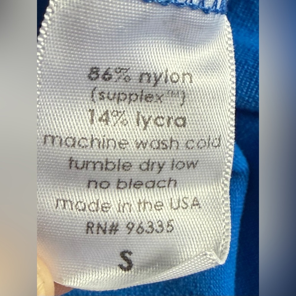 Susan Monaco Tank Dress Color Cobalt Blue Women’s Small Pre-Loved Summer Casual - Picture 5 of 6